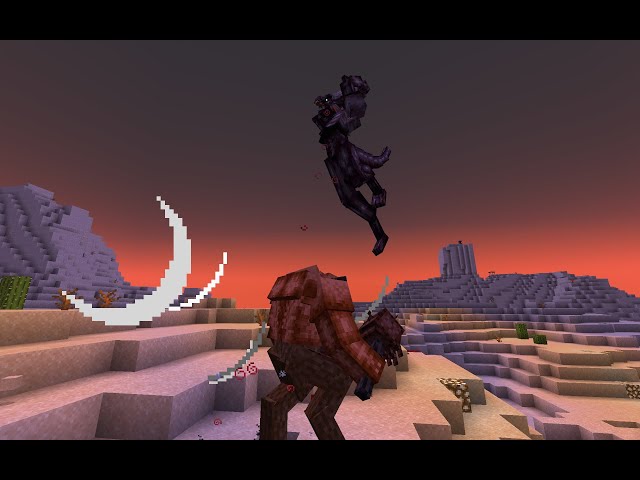 The Rabid Predator of Demons. (Minecraft: Epic Fight Mod / BrutalBosses + FromTheShadows)