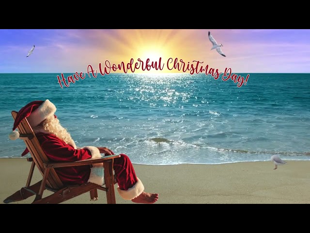 SANTA BEACH VIBES #upbeatmelodies #christmasmusic #LofiVibes #SantaRelaxing #christmasvibes #lofi