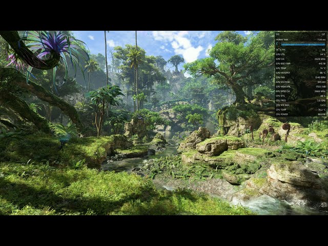 Avatar: Frontiers of Pandora (FSR3 Frame Generation) - 7900 XTX, 5950x, 1440p, Ultra, 140fps