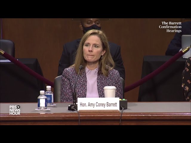 WATCH: Sen. Sheldon Whitehouse questions Supreme Court nominee Amy Coney Barrett