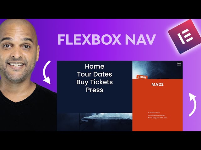 Full Screen Menu Elementor Pro FLEXBOX EDITION
