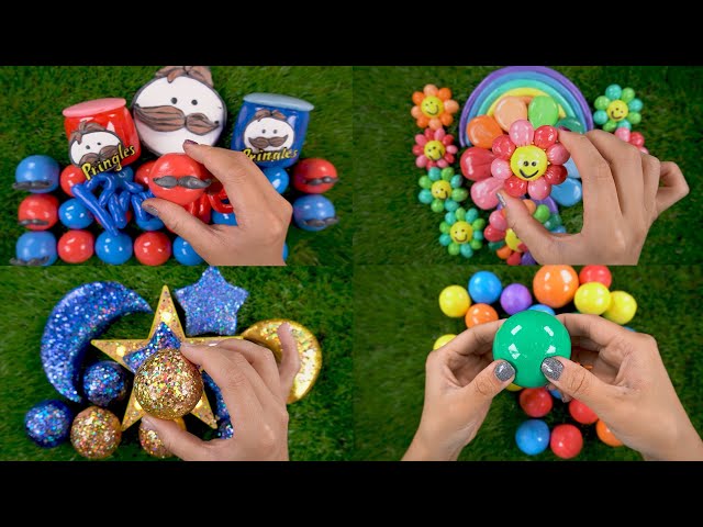 CLAY CRACKING COMPILATION★ASMR★1HOUR★DIY★No Mid roll ad★No repetition★Satisfying Slime Video#058