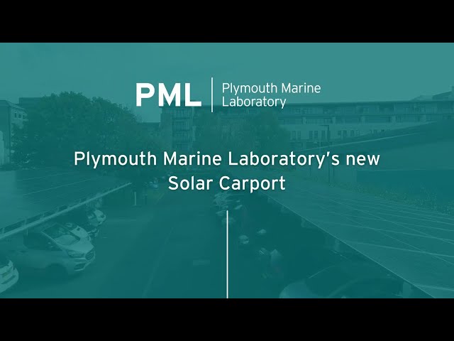 Plymouth Marine Laboratory's New Solar Carport