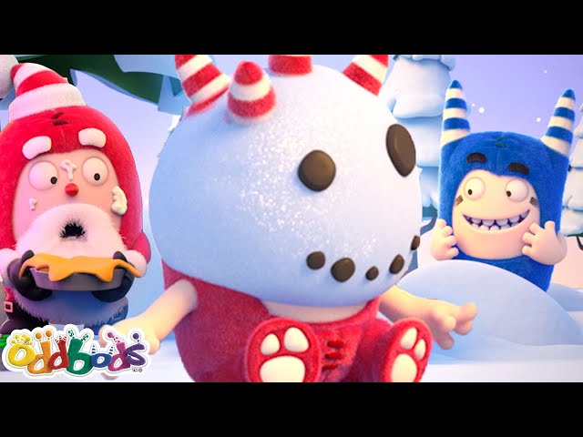 Oddbods Full Episode ⛄️ Fuse the Snowman ⛄️ NEW Oddbods Christmas Special | Funny Cartoons For Kids