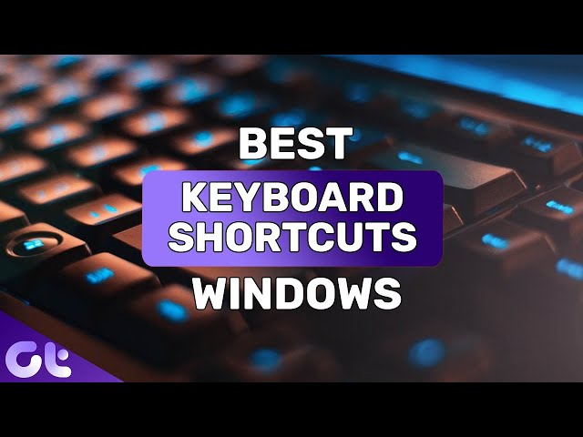 18 Cool Shortcuts for Windows 10 That You Need To Be Using | Guiding Tech