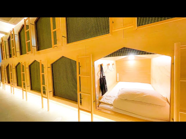 【Japan】Staying at a Scandinavian capsule hotel like a hideaway