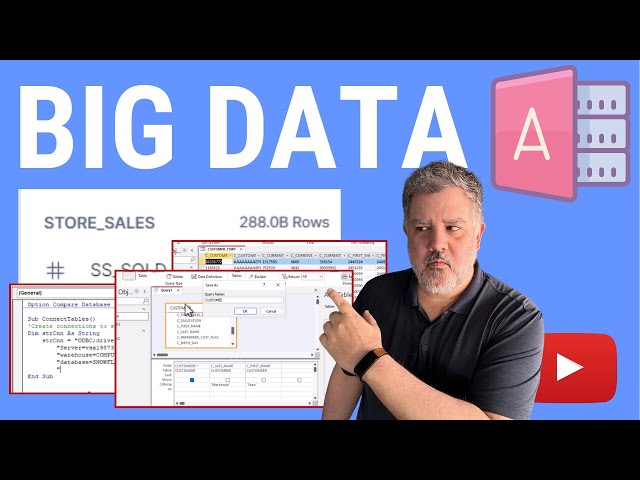 How to Query Big Data with MS Access