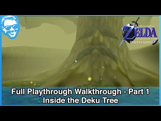 Inside the Deku Tree - Ocarina of Time MASTER QUEST Full Playthrough Walkthrough Part 1