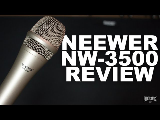 Neewer NW-3500 Dynamic USB Mic Review / Test