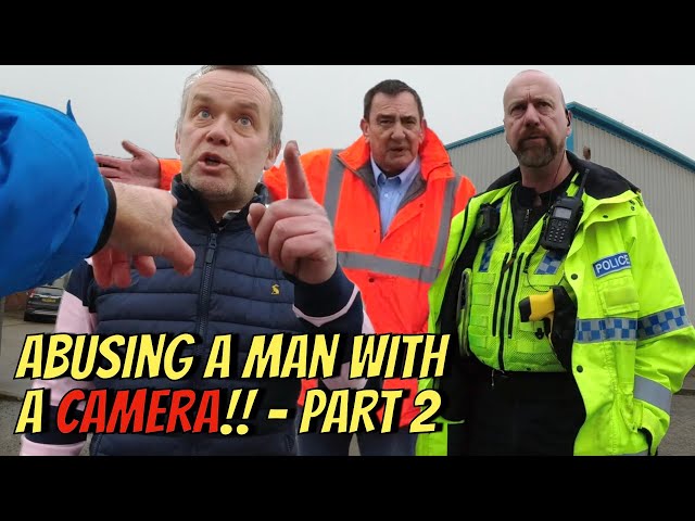 ABUSING A Man With A CAMERA!! POLICE Attend...Again!! Part 2 📸❌💩🎥
