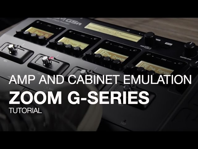 G-Series Amp & Cabinet Emulation