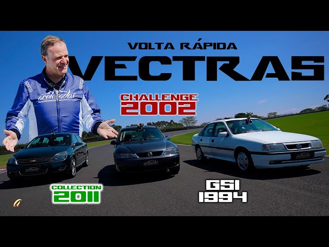 ESPECIAL VECTRA NA VOLTA RÁPIDA! Vectra A GSI x Vectra B Challenge x Vectra C Collection na pista
