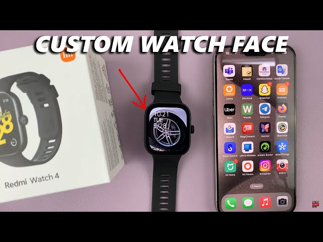 How To Use Custom Photo Watch Face On Redmi Watch 4