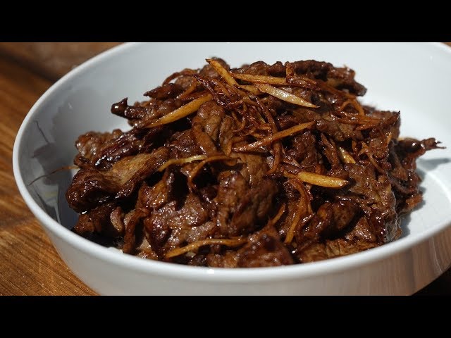 Ginger Beef Stir Fry - Chinese style - Morgane Recipes
