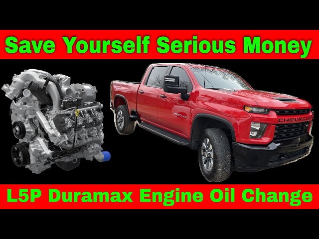How To Change The Oil In A L5P Duramax Diesel #371