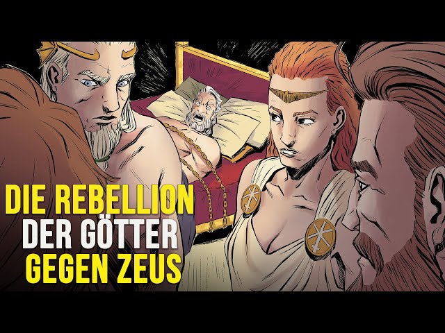 Die Rebellion der Götter gegen Zeus - Animiert Version - Griechische Mythologie