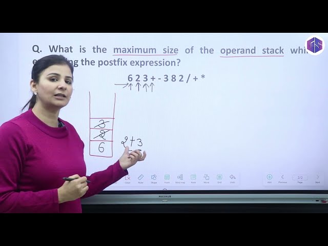 Practice question on Postfix Evaluation | Stack | Data Structure