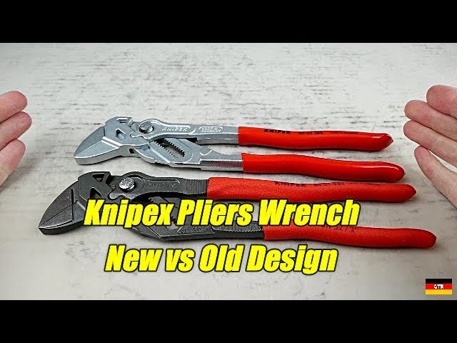Knipex Pliers Wrench 10" - Old vs New Version