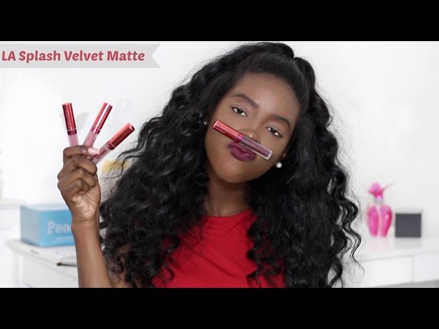 LA Splash Velvetmatte Liquid Lipsticks | Review + Lip Swatches