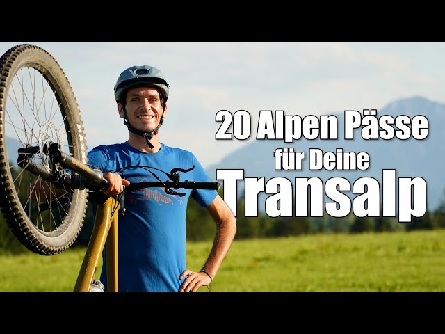 Transalp Planung: 20 Alpencross Pässe von Leicht bis Schwer