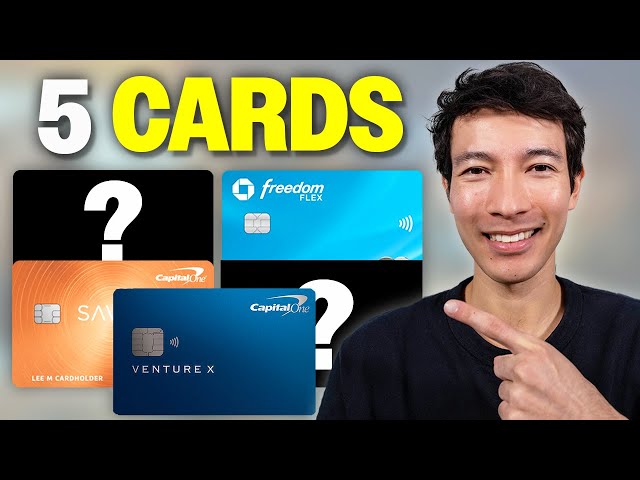 The 5 Best Credit Cards You Need for 2024