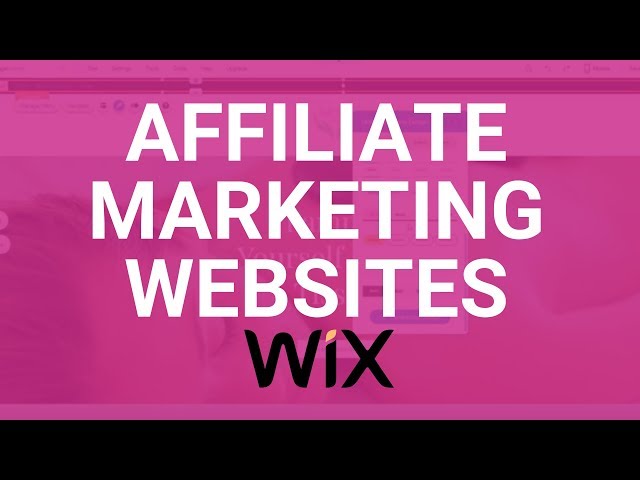 How to Create Wix Affiliate Advertising - Wix Tutorial