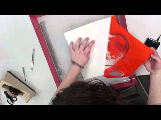 Screen Printing with the Vinyl Cutter