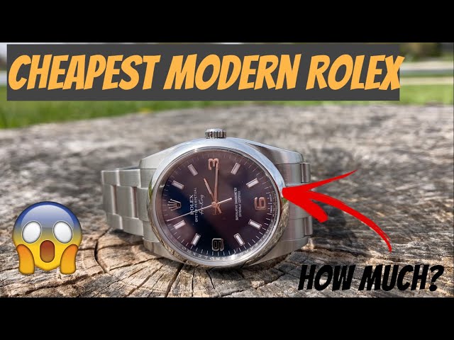 CHEAPEST MODERN ROLEX | AIR KING 114200 REVIEW