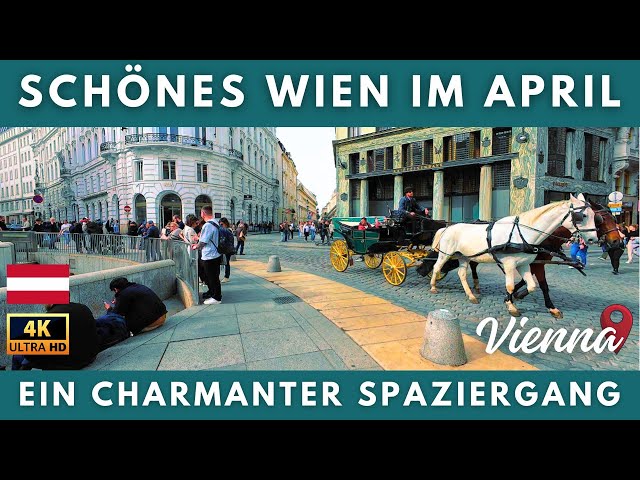 Österreich Wien - Spaziergang im Frühling - 4K Rundgang in der Wiener Innenstadt 2024