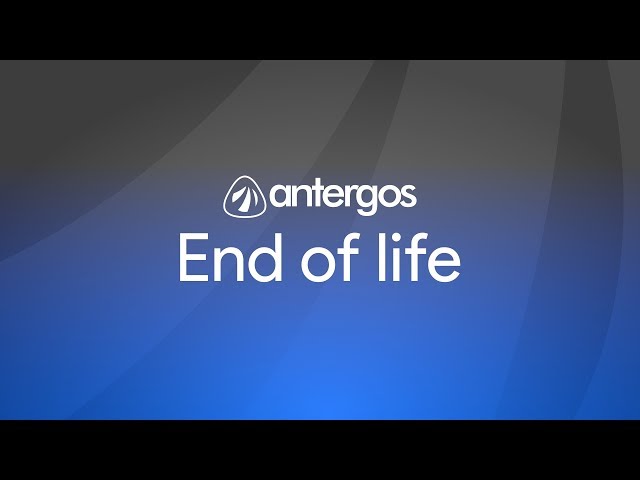Antergos: End of life