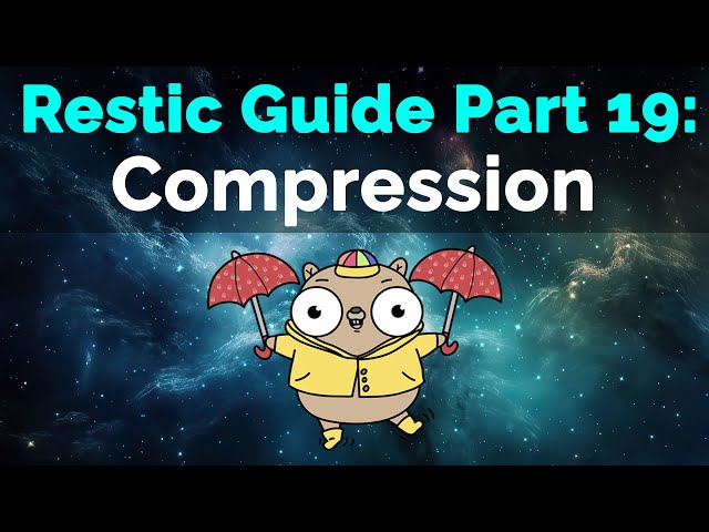 Restic Guide Part 19: Compression