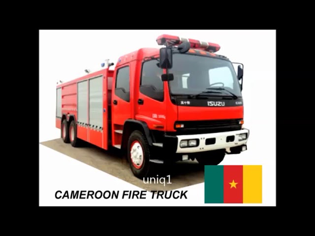 CAMEROON FIRE TRUCKS SIREN SOUND #sound