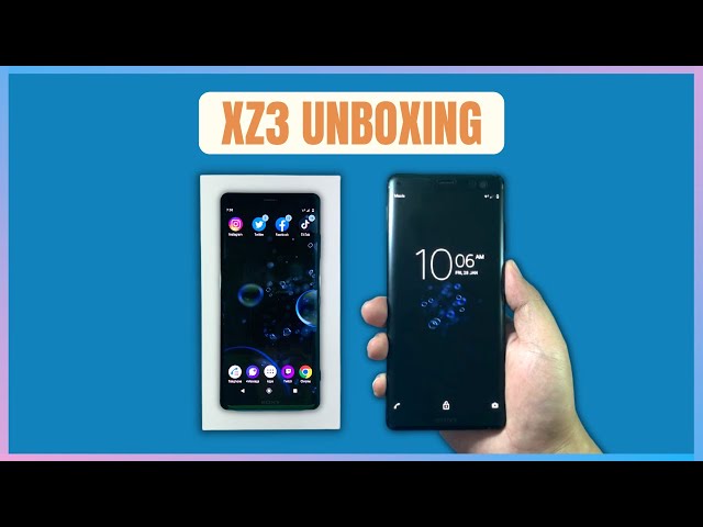 Sony Xperia XZ3 2022 Unboxing