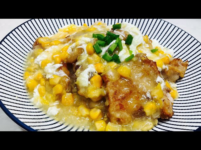 Mom's Unforgettable Favorite & Delicious Fish Fillets Cook In Thick Sweet Corn Sauce