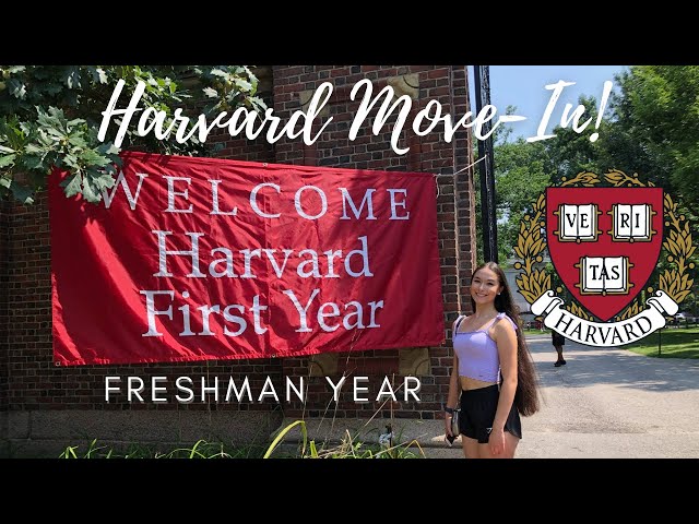 HARVARD MOVE-IN VLOG | Freshman Year
