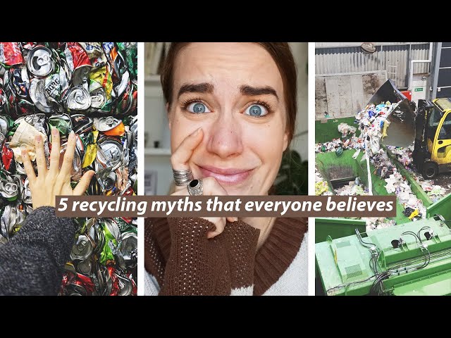 5 recycling MYTHS that everyone believes