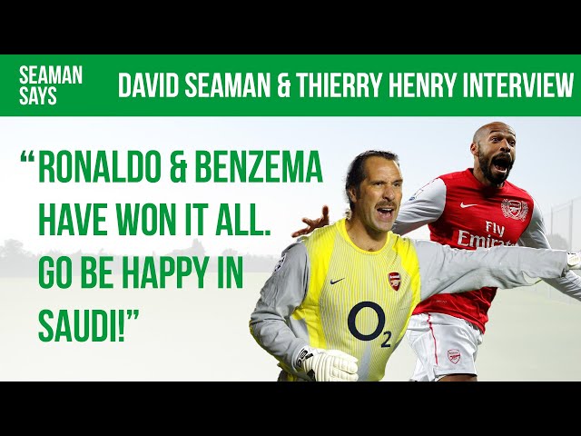 "CR7 & Benzema have won it all. Go be happy in Saudi!" Thierry Henry on Saudi league | Seaman Says