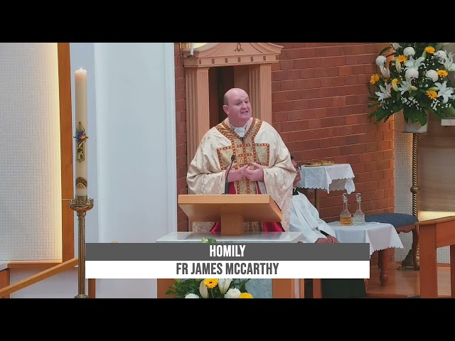 Homily of Fr James McCarthy for Easter Sunday Mass (8am Sunday 9 April 2023)