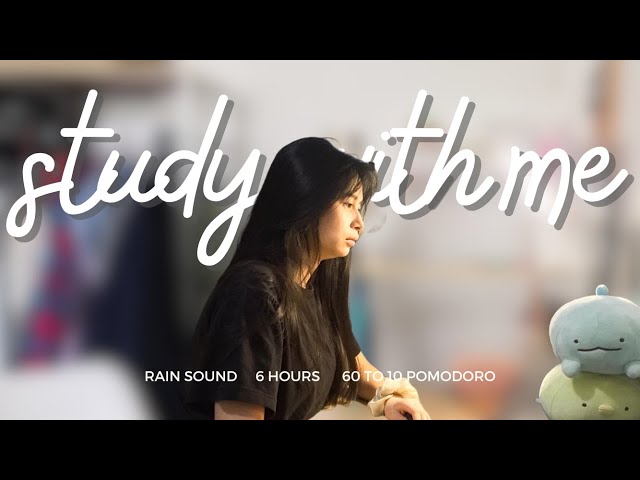 live | study with me | 6 hours