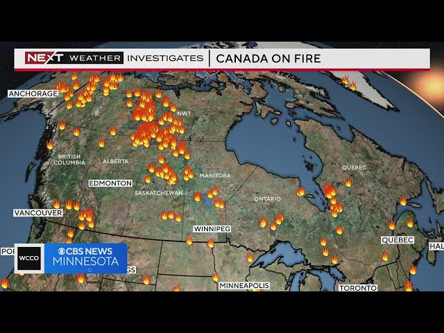 A look inside Canada's hub of operations as nation battles 5,000 wildfire