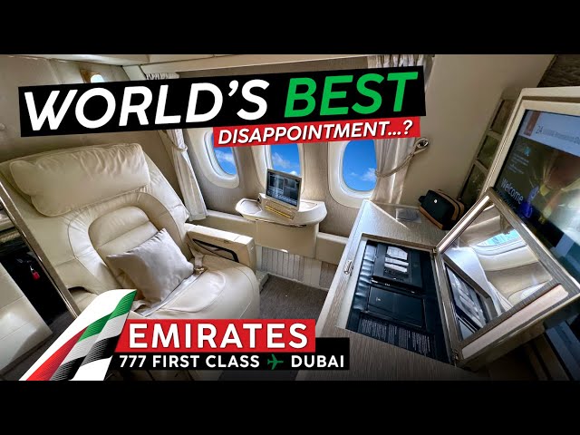 EMIRATES GAME CHANGER 777 First Class 🇧🇪 Brussels to Dubai 🇦🇪 A Big Disappointment...???