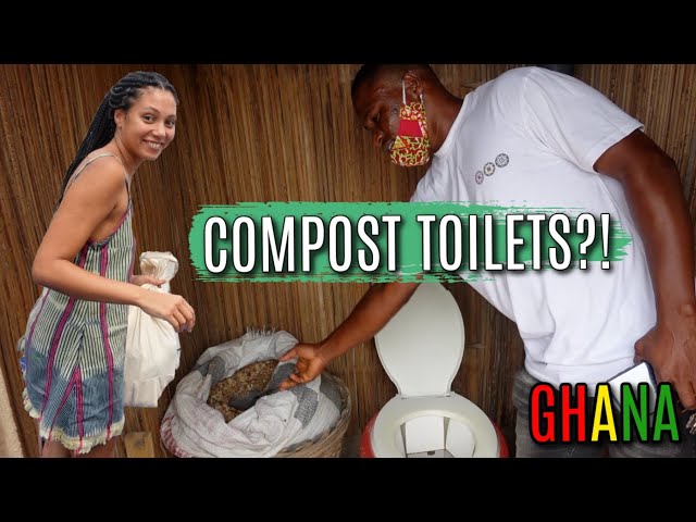 AFFORDABLE ECO LODGE IN GHANA SUPPORTING COMMUNITY WITH COMPOST TOILETS | PLACES TO STAY IN GHANA