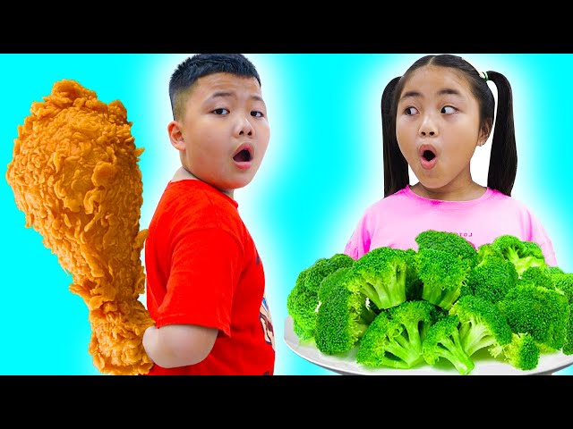 Annie and Leon Learn How To Choose Healthy Foods