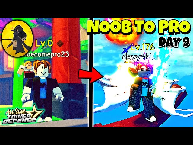 ASTD Noob to Pro Day 9 Not a noob Anymore | All Star Tower Defense Roblox