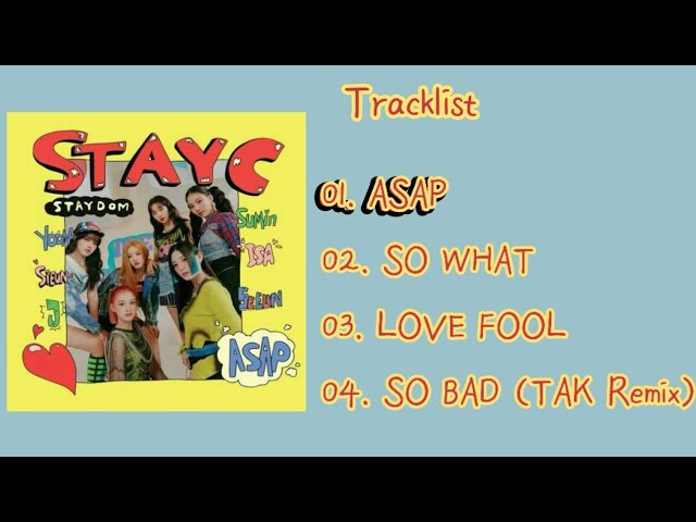 [Full Album] STAYC (스테이씨) - STAYDOM