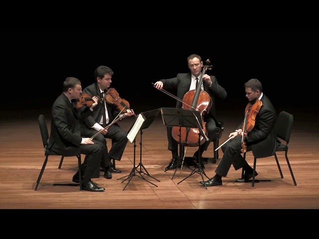 Jerusalem Quartet plays Shostakovich String Quartet No. 11 in F Minor, Op. 122