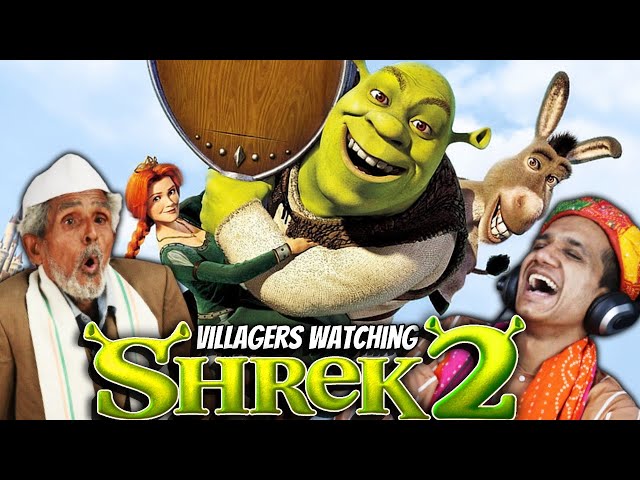 Fairytale SHOCK! Villagers React to Shrek 2 Movie! React 2.0