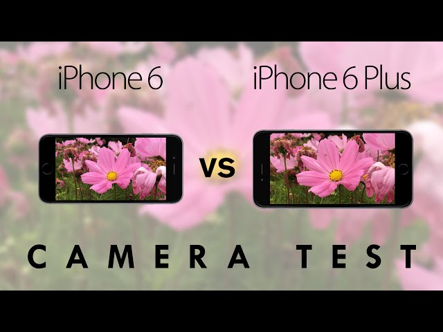 iPhone 6 vs 6 Plus - Camera Test Comparison