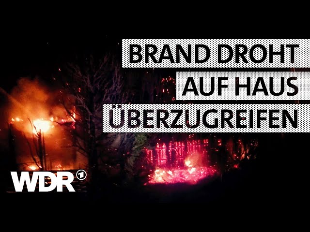 Silvester: Feuerwerk setzt Gartenlaube in Vollbrand | S07/E06 | Feuer & Flamme | WDR