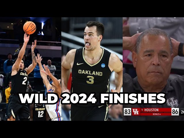 The best 2024 March Madness finishes UNCUT